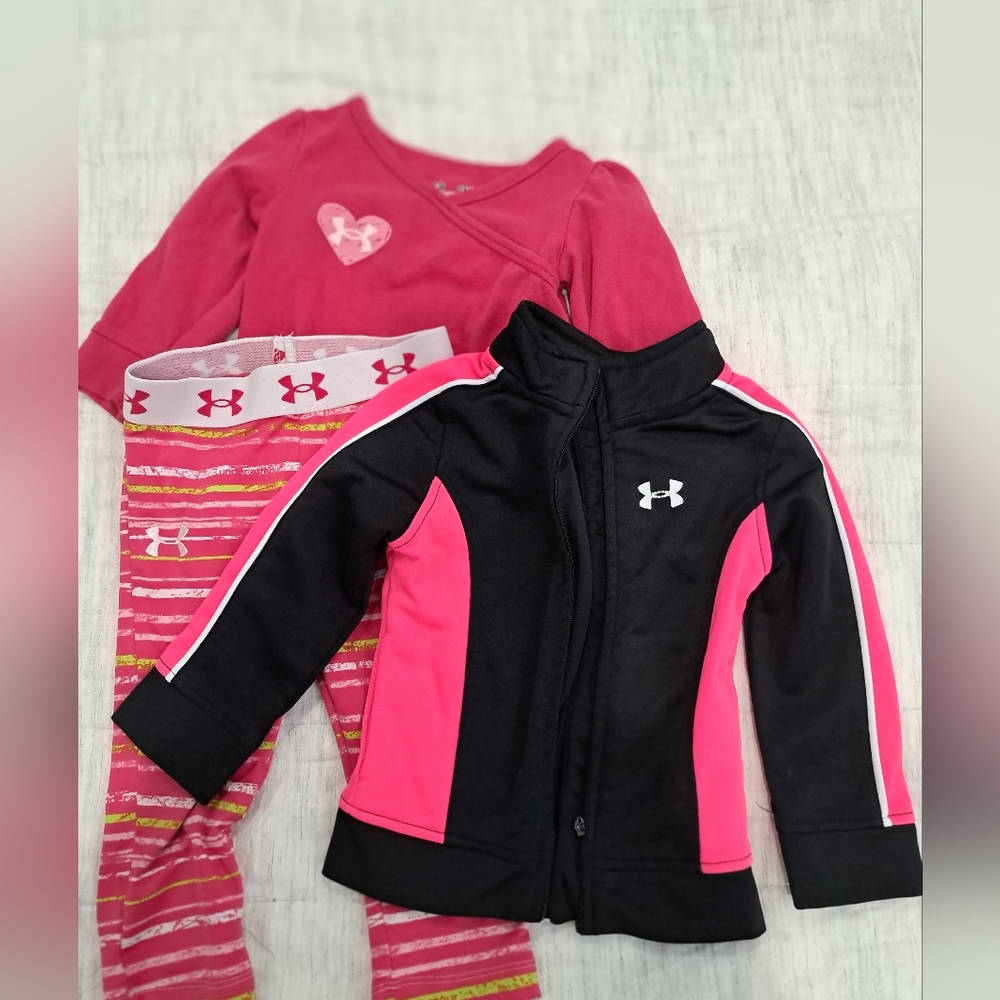 18 mo Under Armour set